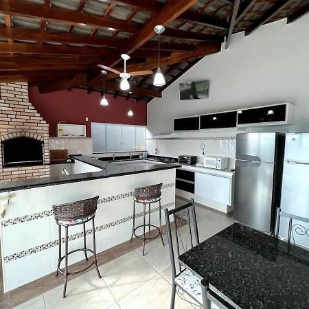 Villa Casa Alto Padrao Com Area Gourmet Completa, Piscina E Campo Futebol Socorro  Exterior foto