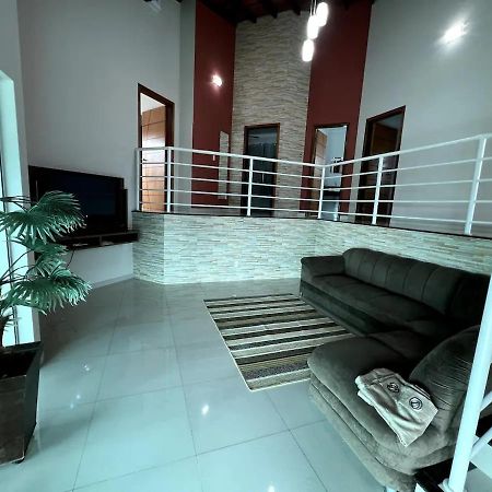 Villa Casa Alto Padrao Com Area Gourmet Completa, Piscina E Campo Futebol Socorro  Exterior foto