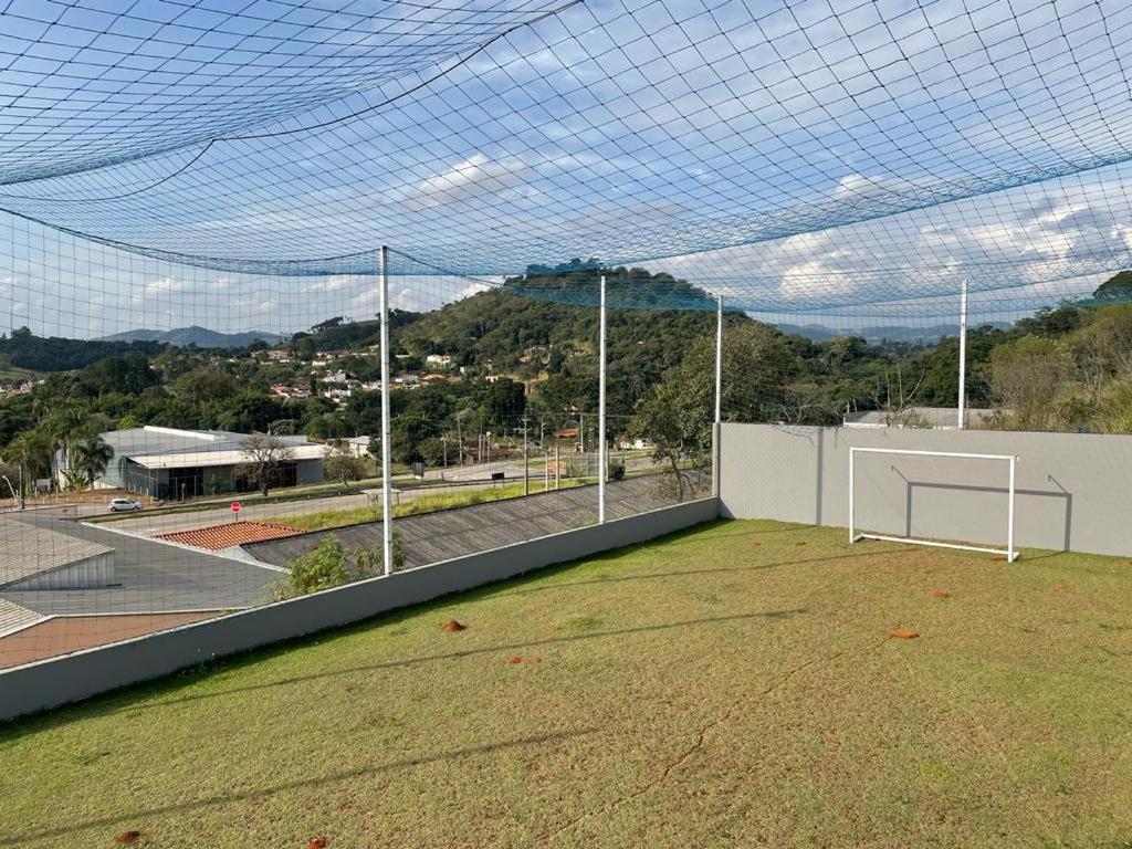 Villa Casa Alto Padrao Com Area Gourmet Completa, Piscina E Campo Futebol Socorro  Exterior foto
