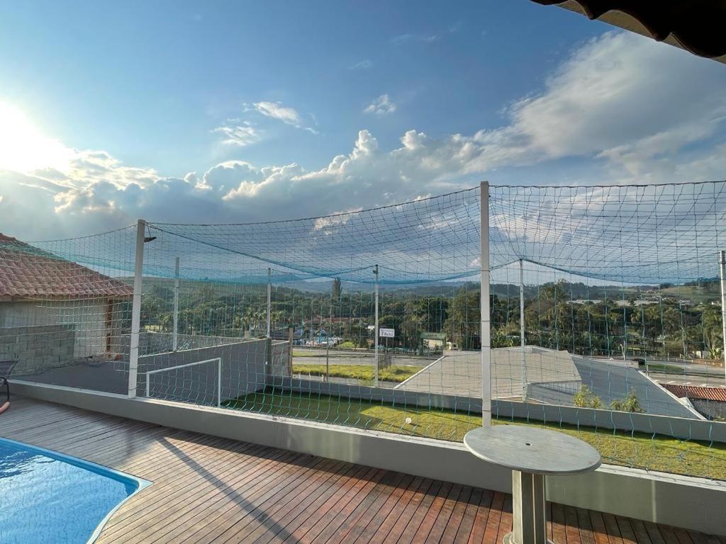 Villa Casa Alto Padrao Com Area Gourmet Completa, Piscina E Campo Futebol Socorro  Exterior foto