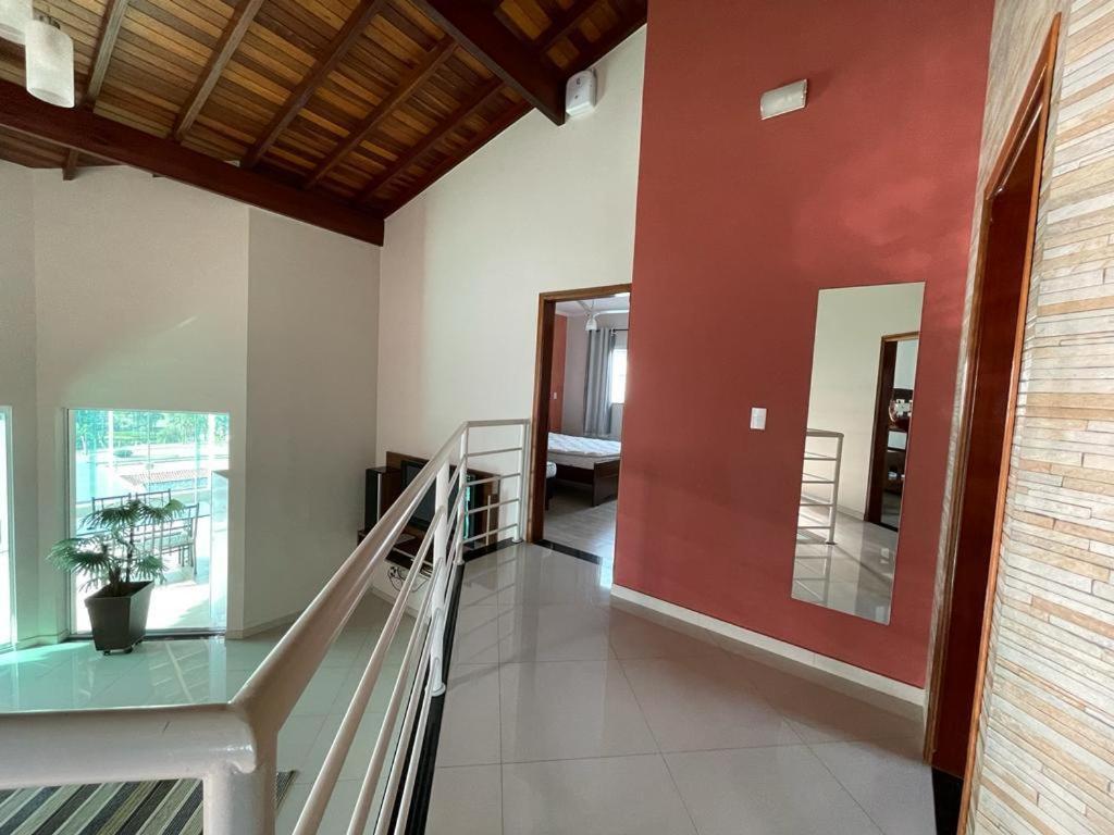 Villa Casa Alto Padrao Com Area Gourmet Completa, Piscina E Campo Futebol Socorro  Exterior foto