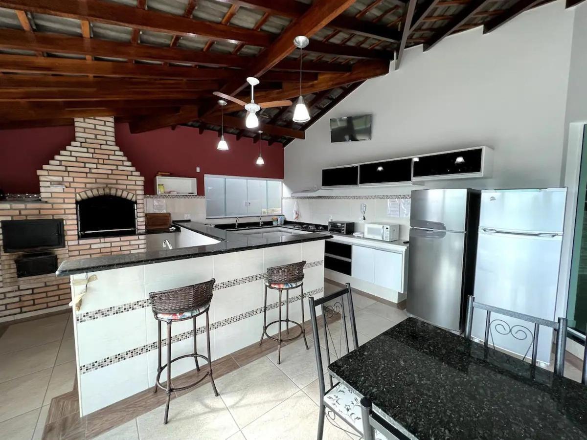 Villa Casa Alto Padrao Com Area Gourmet Completa, Piscina E Campo Futebol Socorro  Exterior foto
